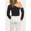 Women's ONE-SHOULDER KNIT SWEATER - J.NNA - 2 of 2