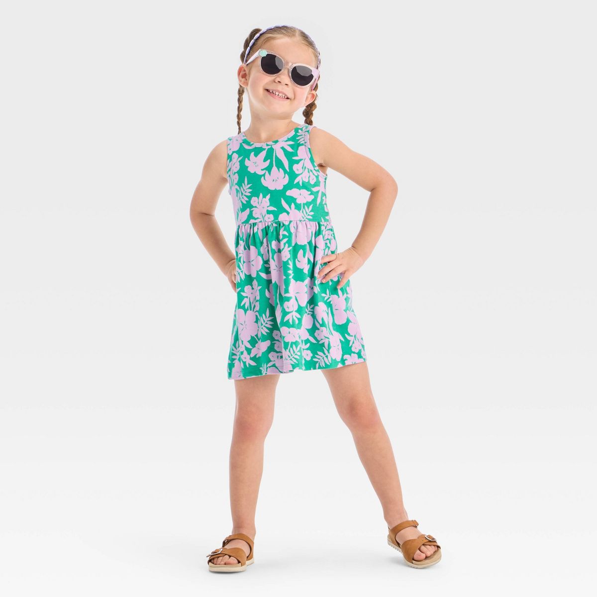 Toddler Girls' Tank Dress - Cat & Jack™ - thumbnail 6