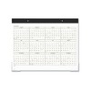 Two-Color Desk Pad, 22 x 17, White Sheets, Black Binding, Clear Corners, 12-Month (Jan to Dec): 2025 - 2 of 4