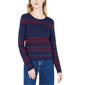 maison Jules Womens Textured Pullover Sweater - 1 of 1