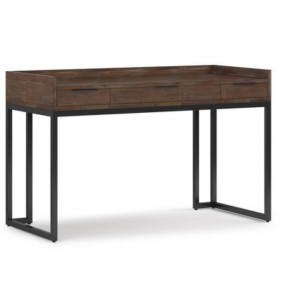 Bolton Desk Rustic Natural Aged Brown - WyndenHall