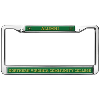 Northern Virginia Community College Alumni Full Size Standard License Plate Metal Frame