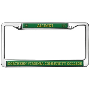 Northern Virginia Community College Alumni Full Size Standard License Plate Metal Frame - 1 of 4