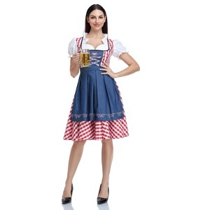 Women Dress Traditional Dress Costume 2 Pcs Dress - 1 of 3