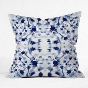 Jacqueline Maldonado Cosmic Connections Blue Throw Pillow Blue - Deny Designs - 1 of 4