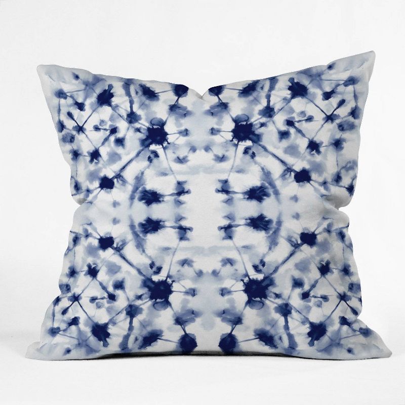 Jacqueline Maldonado Cosmic Connections Blue Throw Pillow Blue - Deny Designs, 1 of 6