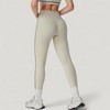 Anna-Kaci Active Women's Contoured Seam Activewear Leggings with Stretch Fit and Full Length - 4 of 4
