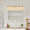 Wall-Mounted Mirror Rectangle Bathroom Vanity Mirrors Framed Mirrors Aluminum Framed Bathroom Mirror - 4 of 4