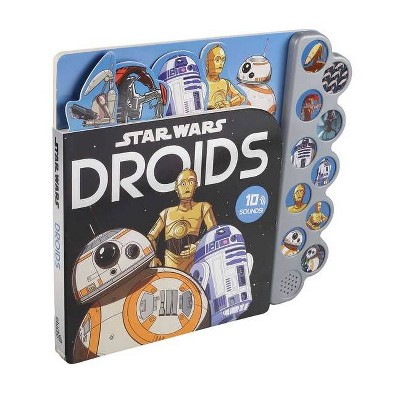 Star Wars: 10-Button Sounds: Droids - (10-Button Sound Books) by  Benjamin Harper (Board Book)