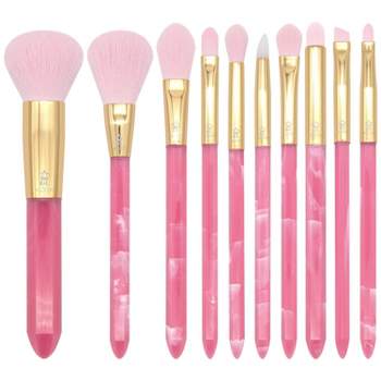 MODA Brush Pink Aura 10pc Makeup Brush Deluxe Gift Kit