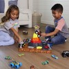 Hot Wheels Monster Trucks Arena Smashers Bone Shaker Ultimate Crush Yard Playset - 2 of 4