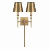 Capital Lighting Whitney 2 - Light Wall Light in  Aged Brass - 4 of 4