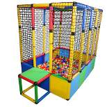 Funphix Dive In Ball Pit Set 414 Pcs Ball Pit Building Toy Develops STEM Skills, Encourages Physical Activity & Teamwork