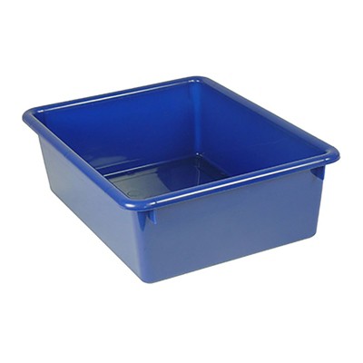 Romanoff Double Stowaway Tray Only, Blue (Pack of 2)