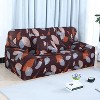 PiccoCasa Home Decorative Transitional Leaves Pattern Stretch Armchair Sofa Cover - 2 of 4