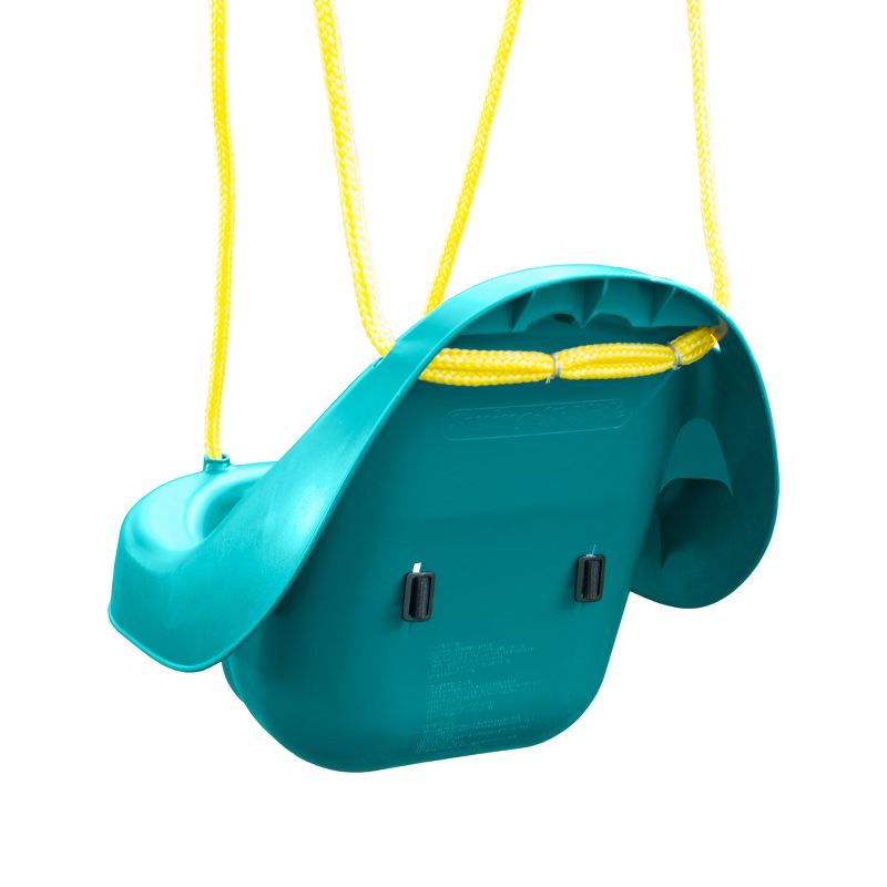 Swing-N-Slide Child Toddler Swing with Rope - Green, 4 of 5