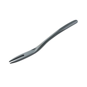 Hutzler 7.75 Inch Melamine 2-Prong Mini Fork, Great for Serving Condiments, Small Bites, or Getting into Narrow Jars - 1 of 4