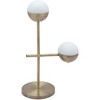 Zuo Waterloo Table Lamp White & Bronze - 3 of 4