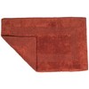 Hastings Home 2-Pc Reversible Soft Cotton Bathroom Mats - Brick - 3 of 4