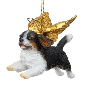 Design Toscano Honor the Pooch: Cavalier Holiday Dog Angel Ornament - 1 of 4