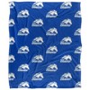 University Of Alabama In Huntsville Logo Pattern Silky 50x60 Blanket, 1 Sided - 2 of 4
