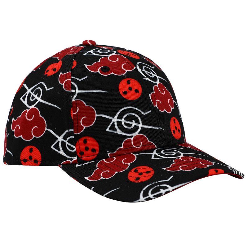 Itachi Sharingan Sublimated PolyTwill Baseball Cap Hat For Men, 3 of 5