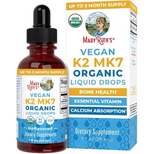 MaryRuth's K2 (MK7) Organic Drops - 1 of 4