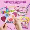 SYNCFUN Headband Making Kit for Girls - Make Your Own Fashion Headbands - DIY Hair Accessories Set, DIY Arts and Crafts Gifts for 5 6 7+ Year Old - 4 of 4