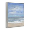 Stupell Industries Cloudy Ocean Bay Shoreline Framed Giclee Art - 2 of 4