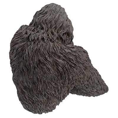 Bigfoot the Bashful Yeti Multicolored Resin Tree Sculpture