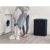 Joseph Joseph 90L Tota Laundry Separation Basket Carbon Black: J&J Hamper, Built-In Handles, Multipurpose, Polyester - 4 of 4
