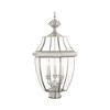 Livex Lighting Monterey 3 - Light Lantern in  Brushed Nickel - 4 of 4