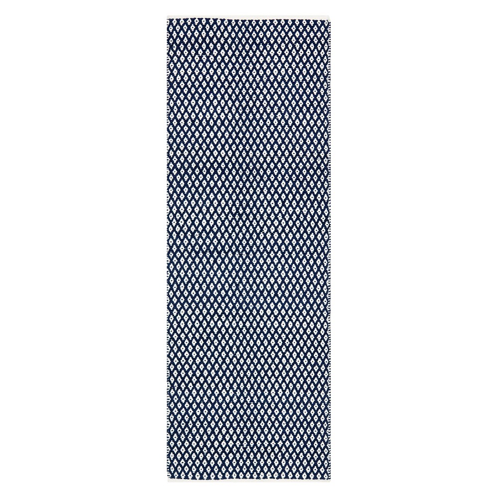 2'3inx7' Runner Ramona Rug Navy - Safavieh