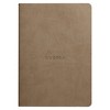 Rhodia Rhodiarama Sewn Spine Notebook - Dot grid 32 Sheets - 6 x 8 1/4 - Taupe - 2 of 3