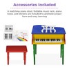 Best Choice Products Kids Classic 30-Key Mini Piano w/ Lid, Bench, Folding Music Rack, Song Book, Stickers - image 4 of 4