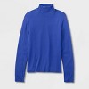 Women's Long Sleeve Mock Turtleneck Ribbed T-Shirt - A New Day™ - image 4 of 4