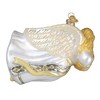 Old World Christmas Blown Glass Ornament for Christmas Tree, Angel with Heart - 3 of 4