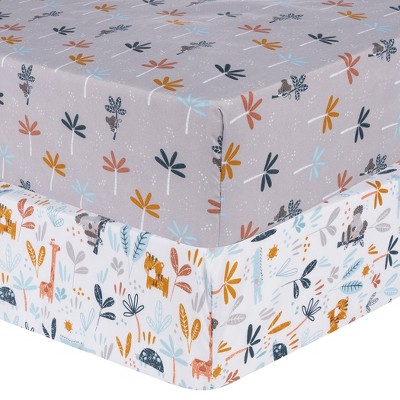 Sammy & Lou Fitted Crib Sheet - 2pk