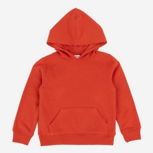 Leveret Kids Hooded Sweatshirt - Kids Hoodie Pullover Sweatshirt- With Kangaroo Pocket - Classic Solid Color - 1 of 4