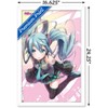 Trends International Hatsune Miku - Pink Circles Framed Wall Poster Prints - 3 of 4