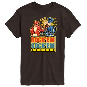 Men's - Rock 'Em Sock 'Em Robots - Rock 'Em Sock 'Em Robots Short Sleeve Graphic T-Shirt - 1 of 4