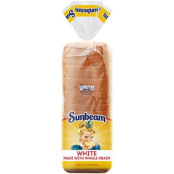 Sunbeam Whole Grain White Sandwich Bread - 22oz