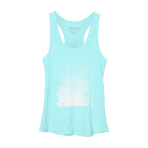 Women's Design By Humans Pixel Space By daletheskater Racerback Tank Top - 1 of 3