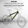 VASIP "20-Inch Kids' Mountain Bike - High Carbon Steel Frame, 7-Speed, Disc Brakes & Front Suspension.,Durable Wide Tires for Snow/Off-Road - 2 of 4