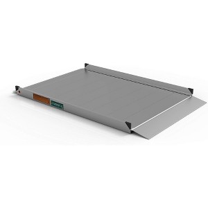 EZ-ACCESS GATEWAY 3G Aluminum Portable Wheelchair Mobility Device Ramp with Textured Surface and Self Adjusting Bottom Transition Plates - 1 of 4