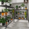 Dolonm Wire Shelving Unit, 6000 LBS NSF Height Adjustable Metal Garage Storage Shelves with Wheels,Metal Shelves - 2 of 4