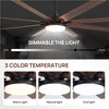 Siljoy 84-in Big Ben Ceiling Fan with LED Light and Remote Control Include (8 dual blades)For Kitchen Livingroom and Bedroom - 4 of 4
