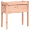 vidaXL Garden Planter Set of 2 Natural wood Solid Douglas Fir Wood - 4 of 4