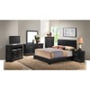TiramisuBest Sleek Black PU Full Bed: 47Hx57Wx81D, Comfortable, Sturdy, Quick Assembly - 2 of 4