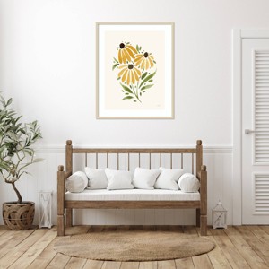 Amanti Art Spring Bouquet I by Katrina Pete Wood Framed Wall Art Print - 1 of 4